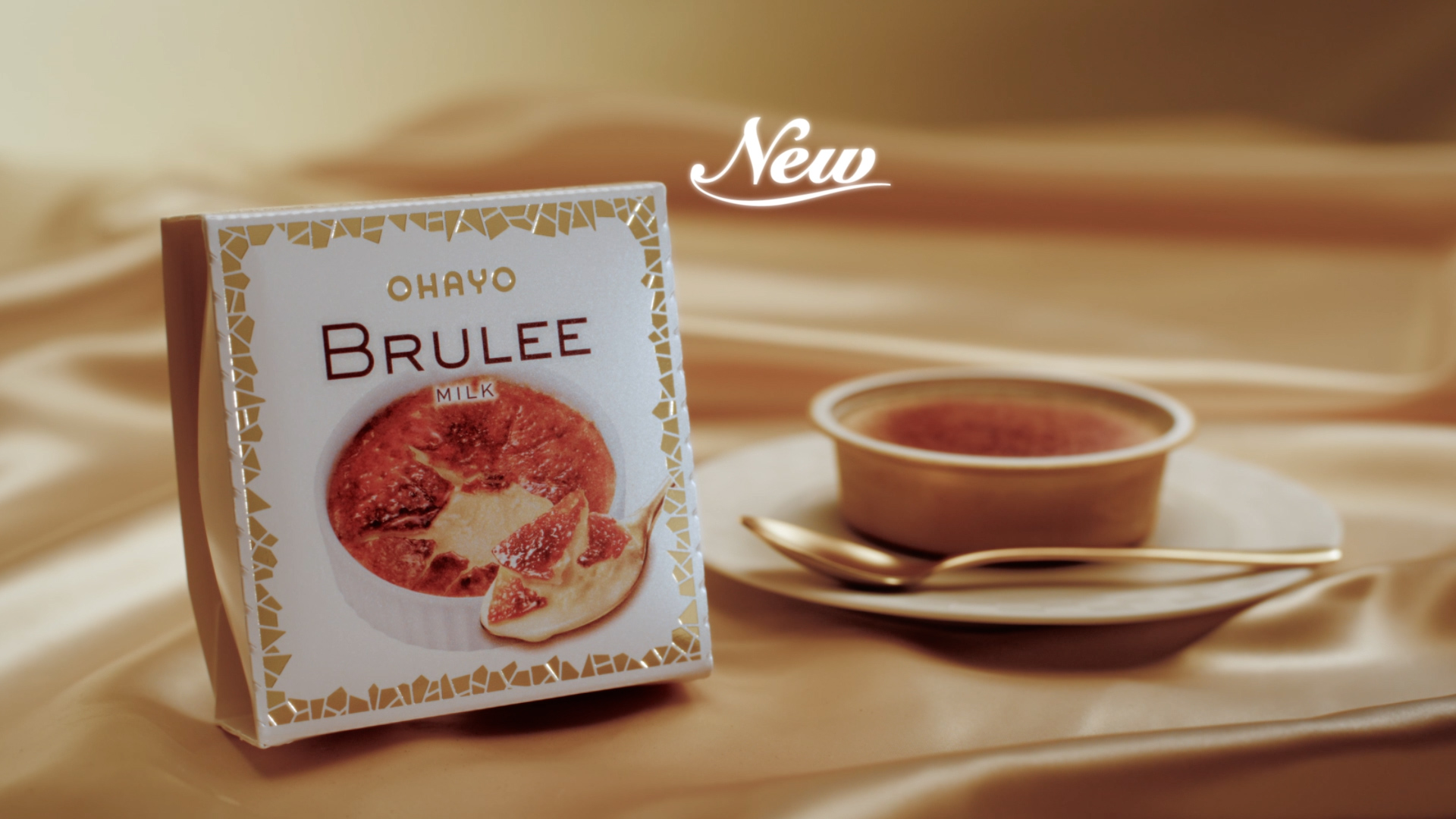 オハヨー乳業の人気プレミアムアイス「BRULEE（ブリュレ）」を有名パティシエが実食。の記事キービジュアル